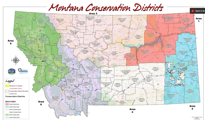 map of conservation districts
